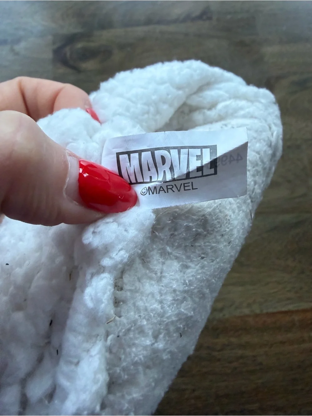 Marvel Spider-Man Red and Black Cozy Kids Slippers